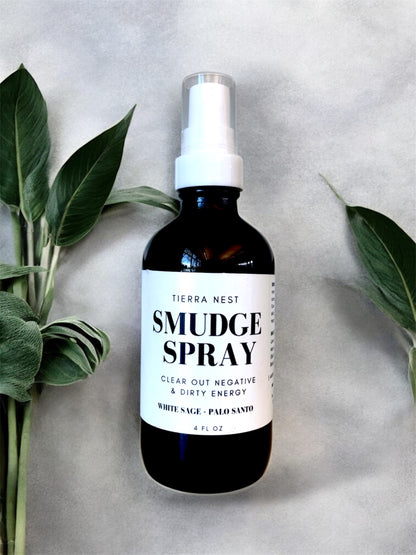 Smudge Spray (Sage + Palo Santo)