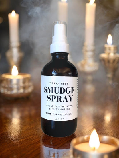 Smudge Spray (Sage + Palo Santo)